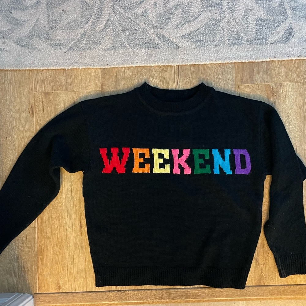 Weekend Black Sweater